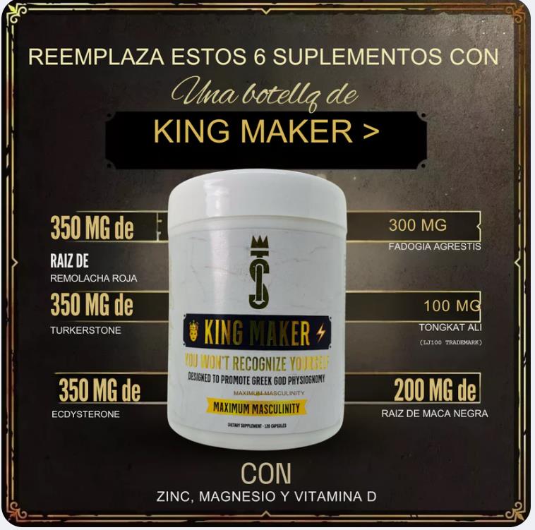 KING MAKER🦁 Potencia Masculina Natural