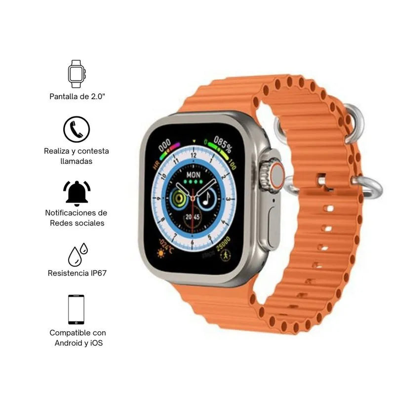 ⌚RELOJ SMARTWATCH T900 ULTRA⌚