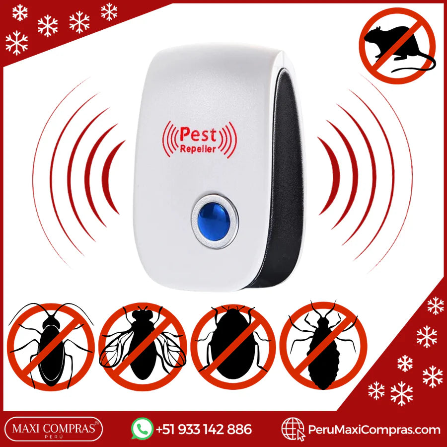 🐀Repelente electrico anti ratones mosquito