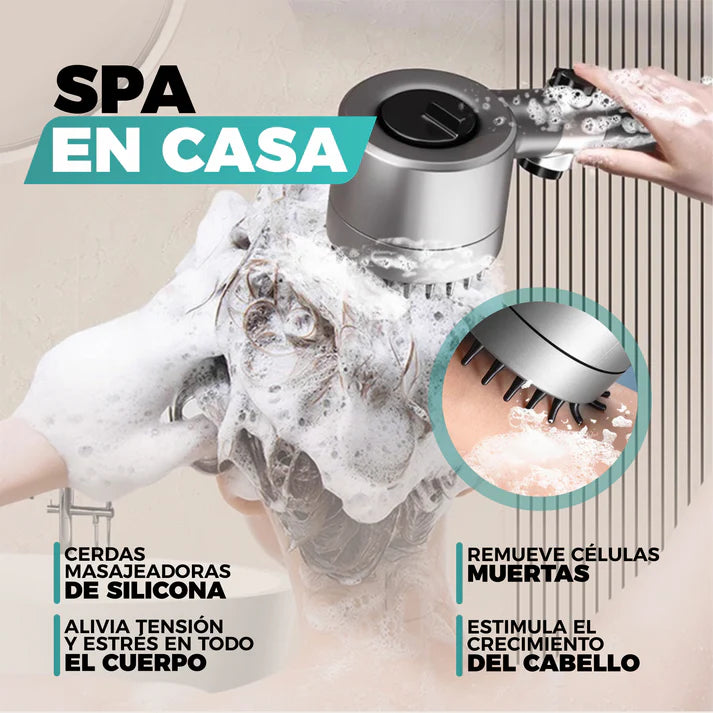 🔥 Cabezal Ducha Masajeadora Spa