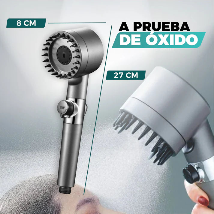 🔥 Cabezal Ducha Masajeadora Spa