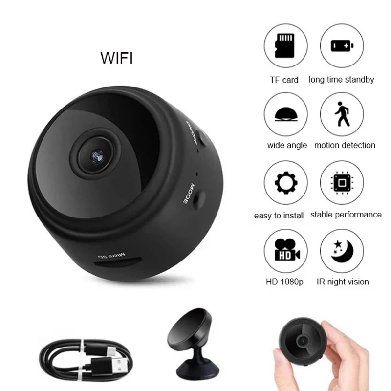 🎥MINI CAMARA DE SEGURIDAD 🎥